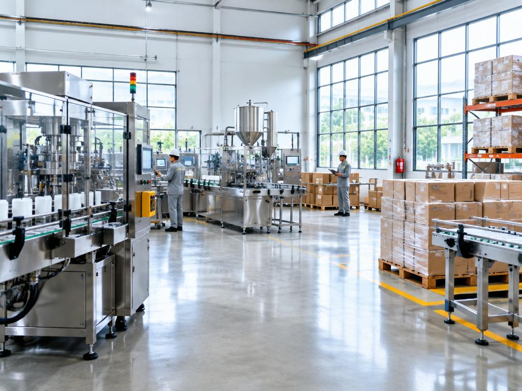 Area produksi perusahaan manufaktur